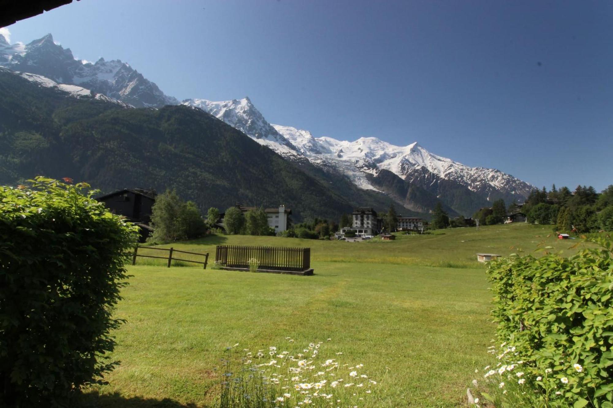 Apartament Le Savoy - Terrasse Avec Vue Sur Le Mont-Blanc Chamonix Zewnętrze zdjęcie