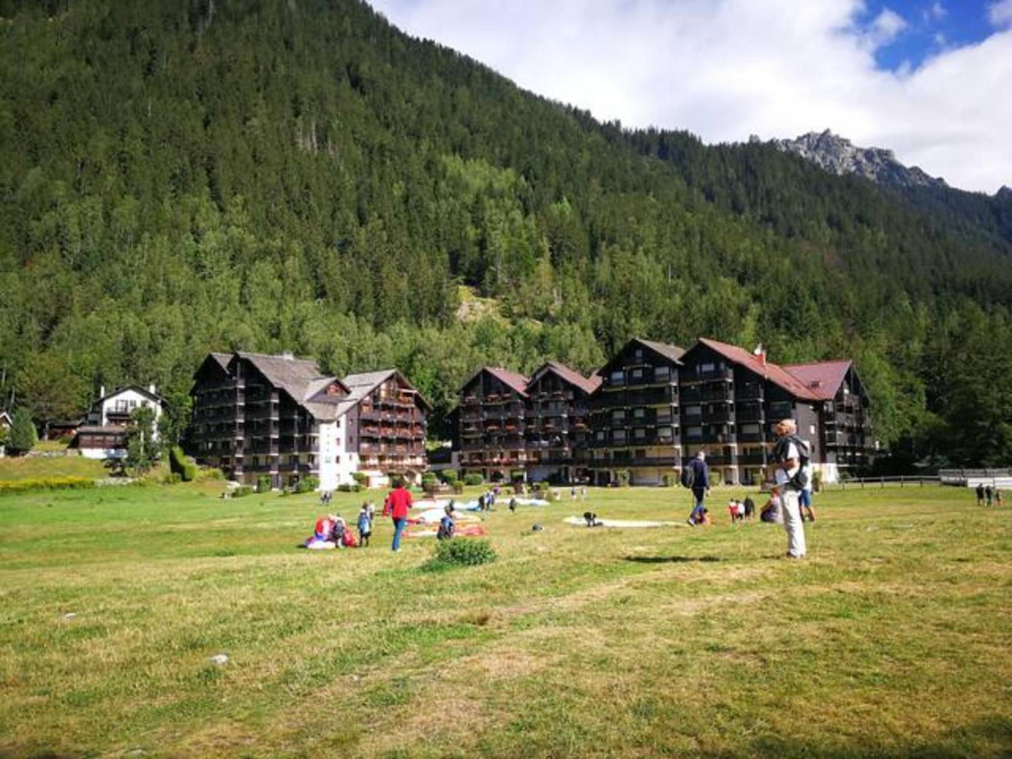 Apartament Le Savoy - Terrasse Avec Vue Sur Le Mont-Blanc Chamonix Zewnętrze zdjęcie